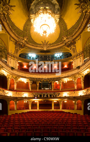 Teatro deserta Berliner Ensemble, al teatro Schiffbauerdamm, stabilito di Bertolt Brecht, Berlino, Germania, Europa Foto Stock