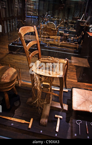 Strumento di Troyes museo in Francia Foto Stock