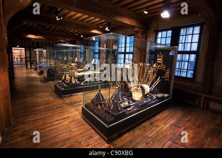 Strumento di Troyes museo in Francia Foto Stock