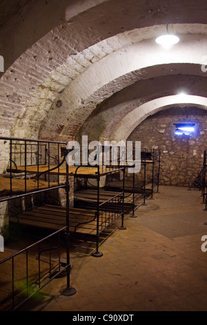 Fort de Vaux a Verdun Francia Foto Stock