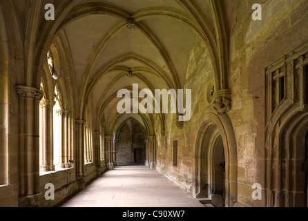 Al chiostro del monastero di Maulbronn, monastero cistercense, Baden-Wuerttemberg, Germania, Europa Foto Stock