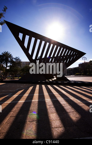 Rabin Square Tel Aviv Israele Foto Stock