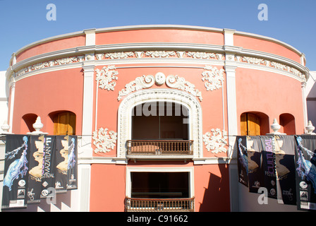 Il Teatro Angela Peralta teatro in Old Mazatlan, Sinaloa, Messico Foto Stock