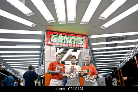 Geno's Steak in Philadelphia PA Foto Stock