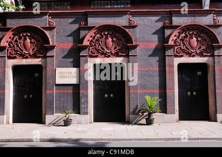 Xingye Road è il luogo dove la prima nazionale congresso del Partito comunista ha avuto luogo nel 1921 e l'edificio storico è stato ora reso Foto Stock