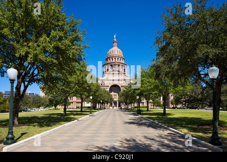 Lo State Capitol Building, Austin, Texas, Stati Uniti d'America Foto Stock