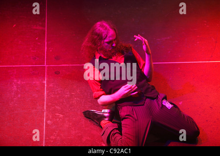 La stravagante aria annuale campionati di chitarra FINALE DEL REGNO UNITO, svoltasi in una serata estiva a O2 Academy di Islington, Londra, Inghilterra Foto Stock