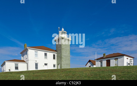 Watch Hill luce in Westerly, Rhode Island Foto Stock