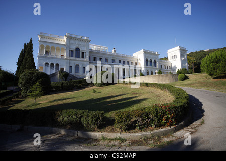 LIVADIA PALACE YALTA CRIMEA UCRAINA 28 Settembre 2011 Foto Stock