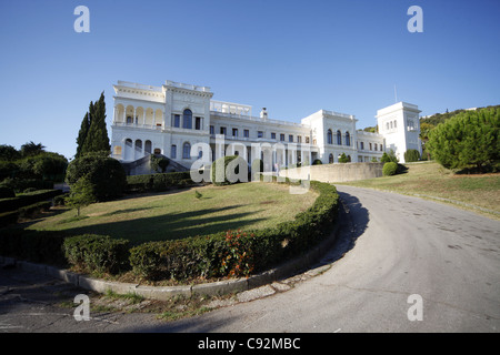 LIVADIA PALACE YALTA CRIMEA UCRAINA 28 Settembre 2011 Foto Stock