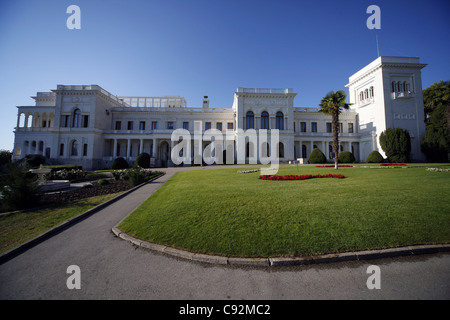 LIVADIA PALACE YALTA CRIMEA UCRAINA 28 Settembre 2011 Foto Stock