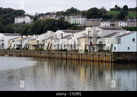 Mare vacanza alloggi di proprietà porthmadog north Wales gwynedd uk Foto Stock