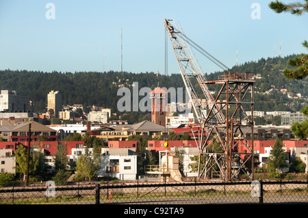 La città di Portland Oregon City Stati Uniti d'America Foto Stock