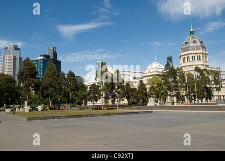 Il Royal Exhibition Building è un sito Patrimonio Mondiale dell'UNESCO, costruito per ospitare il Melbourne Mostra Internazionale nel 1880. Foto Stock