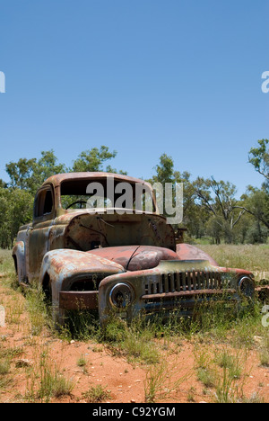 Arltunga fu ufficialmente Australia centrale la prima città nata al di fuori di un Gold Rush che ora è una riserva storica e città fantasma. Foto Stock