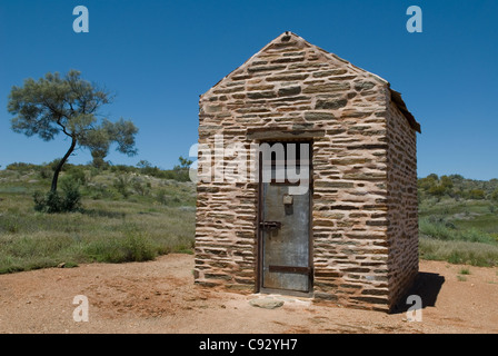 Arltunga fu ufficialmente Australia centrale la prima città nata al di fuori di un Gold Rush che ora è una riserva storica e città fantasma. Foto Stock