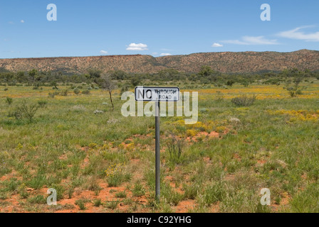 Arltunga fu ufficialmente Australia centrale la prima città nata al di fuori di un Gold Rush che ora è una riserva storica e città fantasma. Foto Stock