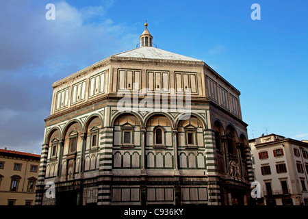 L'Italia, Firenze, Europa occidentale; il Battistero di San Giovanni in "Piazza del Duomo" Foto Stock