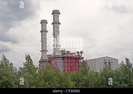 Sutton Bridge una centrale elettrica a gas Foto Stock