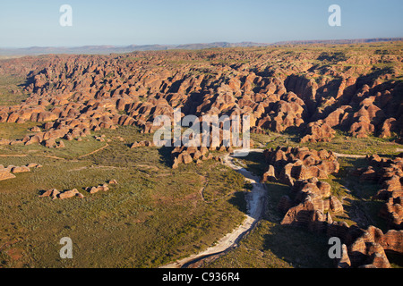 "Alveari', pasticciare Bungles e Piccaninny Creek, Parco Nazionale di Purmululu, regione di Kimberley, Australia occidentale, Australia Foto Stock