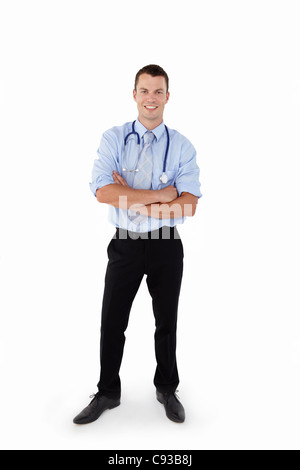 Giovane maschio medico Foto Stock