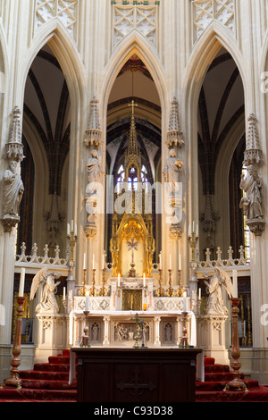 Altare di Sint Janskathedraal (Saint John's Cathedral in inglese) in Den Bosch, Paesi Bassi Foto Stock