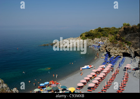 Italia, Basilicata, Maratea, spiaggia Foto Stock