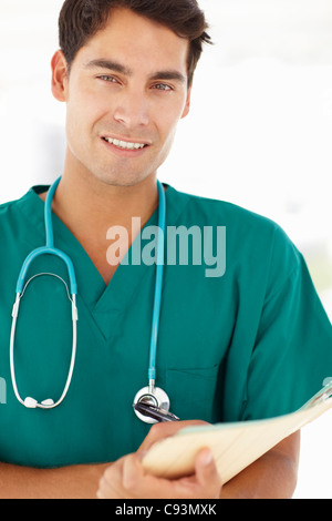 Giovane maschio medico Foto Stock