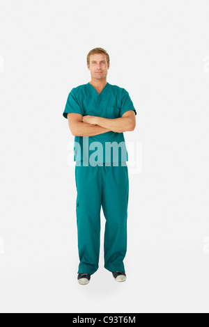 Ritratto di medico professionista Foto Stock