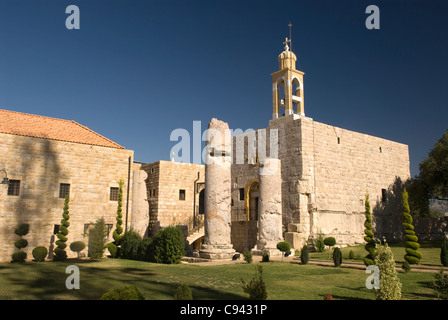 Deir al-kalaa (monastero della fortezza), Beit Mery, metn, monte Libano, Libano. Foto Stock