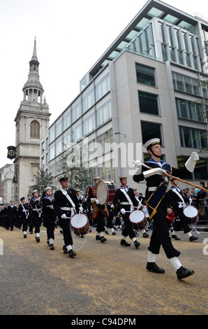 Londra Lord Mayor Show 2011 Foto Stock