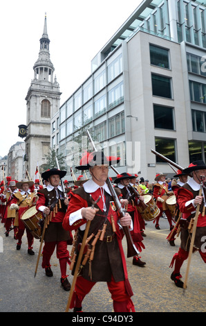 Londra Lord Mayor Show 2011 Foto Stock