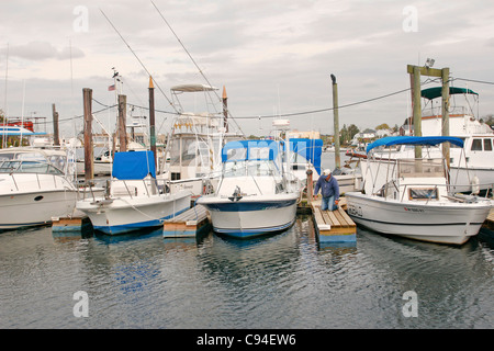 Case galleggianti in Brooklyn New York Foto Stock