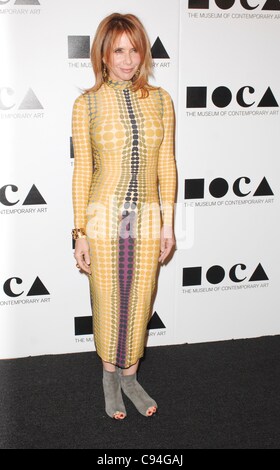 Rosanna Arquette presso gli arrivi di MOCA di gala annuale, MOCA Grand Avenue, Los Angeles, CA Novembre 12, 2011. Foto di: Elizabeth Goodenough/Everett Collection Foto Stock