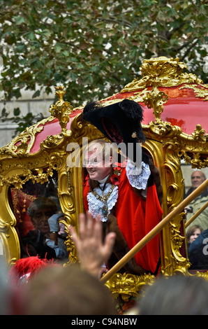 Alderman David Wootton è il 684esimo signore sindaco della città di Londra Foto Stock