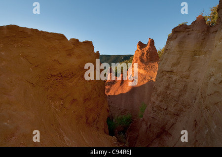 Colorado Provencal Rustrel Luberon Provence Francia Foto Stock