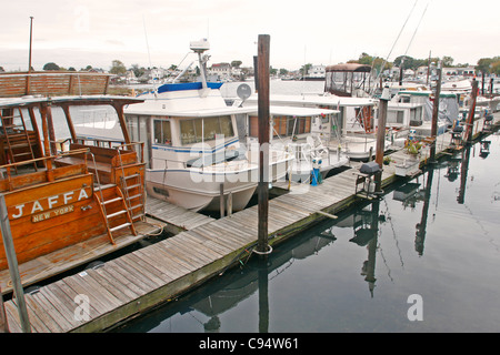 Case galleggianti in Brooklyn New York Foto Stock