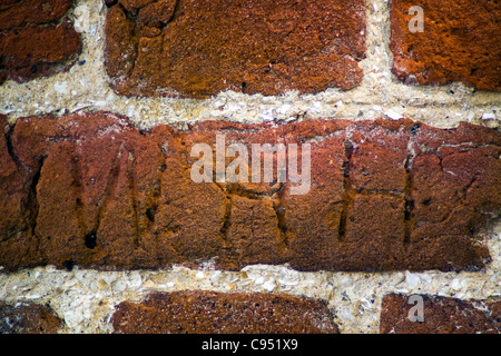 Ciò che si ritiene essere la sigla di William Henry Harrison il nono PRESIDENTE DEGLI STATI UNITI D'AMERICA inscritto in Jamestown Chiesa Foto Stock