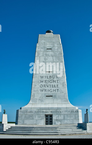 Wright Brothers National Memorial, kill devil hills, North Carolina, Stati Uniti d'America Foto Stock