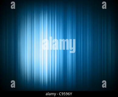 Abstract high tech luce blu sullo sfondo di effetto Foto Stock