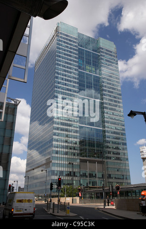 Barclays Bank Building Canary Wharf London Foto Stock