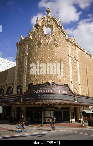 Carpenter Theatre, il centro del palcoscenico, Richmond, Virginia Foto Stock