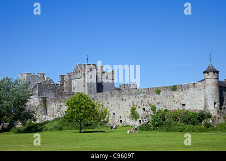 Repubblica di Irlanda, nella contea di Tipperary, Cahir, Castello di Cahir Foto Stock
