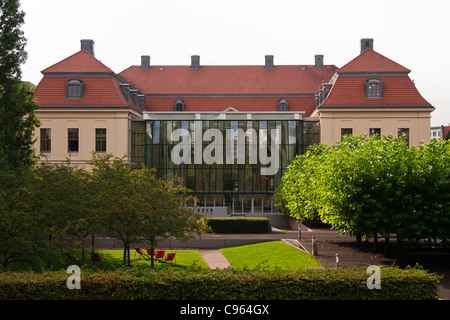 Esterno del Museo Ebraico. Berlino, Germania. Foto Stock