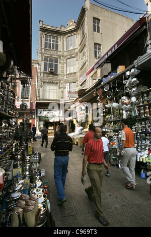 Strada del mercato di Istanbul, Turchia Foto Stock