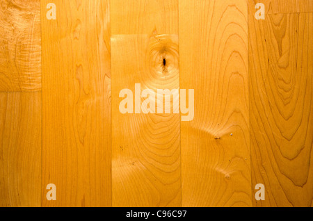 Tavolato in legno di un frammento. Acero canadese prodotto ad albero. Foto Stock
