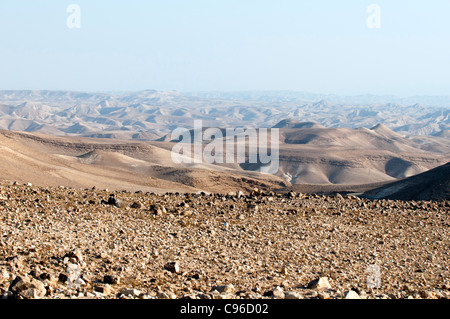 Il Deserto della Giudea ,a sud di Gerusalemme Foto Stock