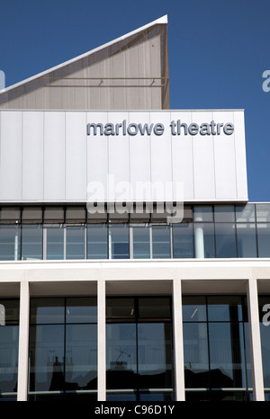 Nuovo Marlowe Theatre in Canterbury Kent progettato da Keith Williams Foto Stock