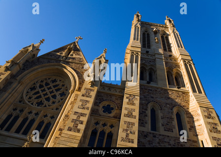 San Francesco Saverio Cattedrale su Victoria Square. Adelaide, South Australia, Australia Foto Stock