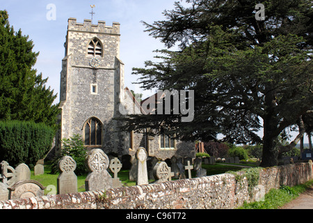 Shiplake chiesa e cimitero Sud Oxfordshire Foto Stock